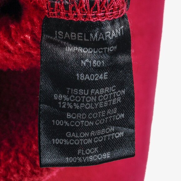 Isabel Marant Etoile Moby Pink Sweatshirt - Picture 9 of 10
